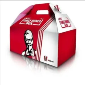 KFC Chicken Packaging Box